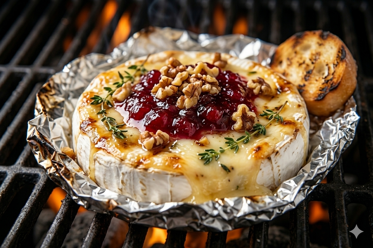 hermelí na grilu